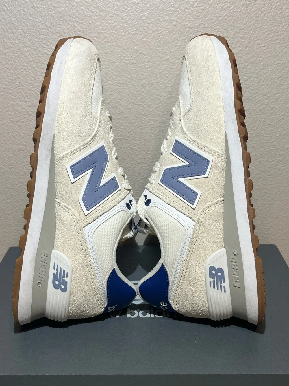 New Balance Classics 574 - Linen/Indigo